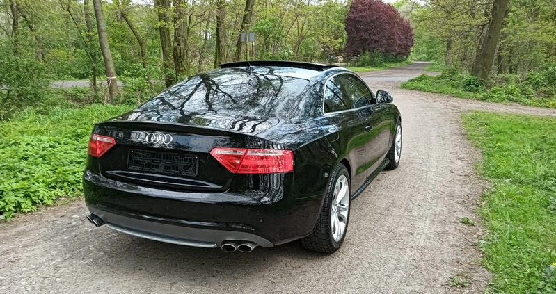 Audi S5 cena 56700 przebieg: 242602, rok produkcji 2009 z Susz małe 254